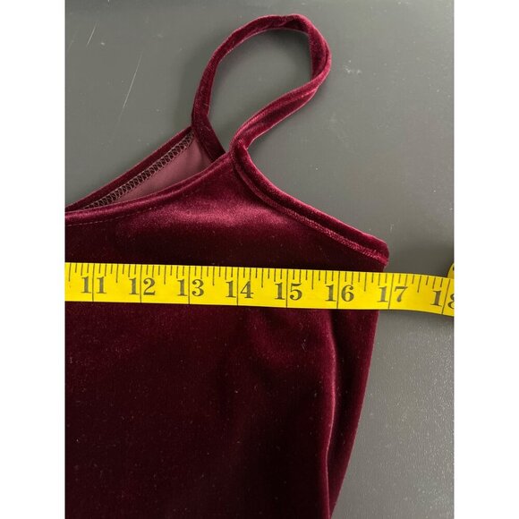 Vtg Y2K Women Velvet Maxi Dress Size 7/8 Whimsigoth Vamp Fairy Grunge Jewel Tone - Picture 8 of 10